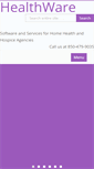 Mobile Screenshot of healthware.com